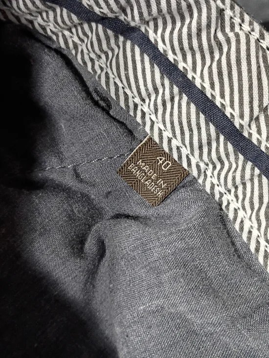 2 Pairs 40" Jachs Tommy Hilfiger Classic Mens Chino Shorts Slate Black Golf Lot - Picture 8 of 9